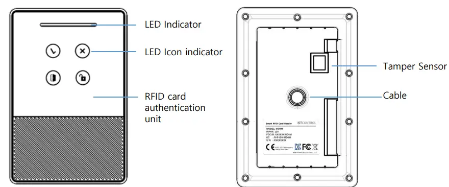 Istcontrol IRD4M Smart Mobile ID Reader fig3