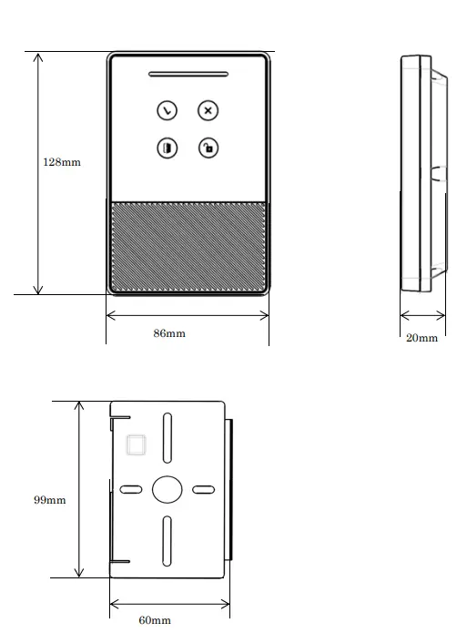 Istcontrol IRD4M Smart Mobile ID Reader fig8