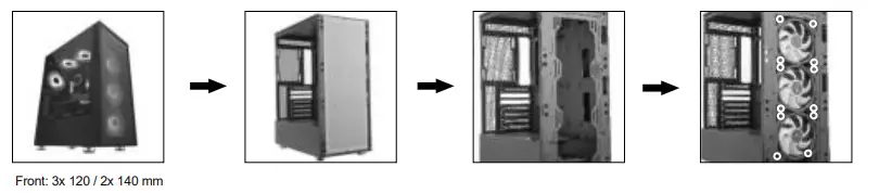 LC-POWER LC-802W-ON Gaming 802W Mid Tower fig2