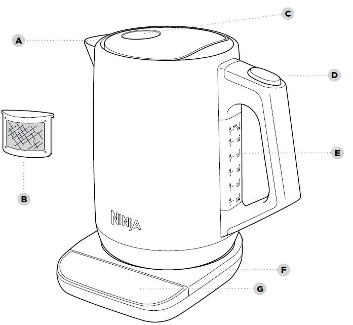 NINJA KT200 Series Precision Temperature Kettle FIG-7