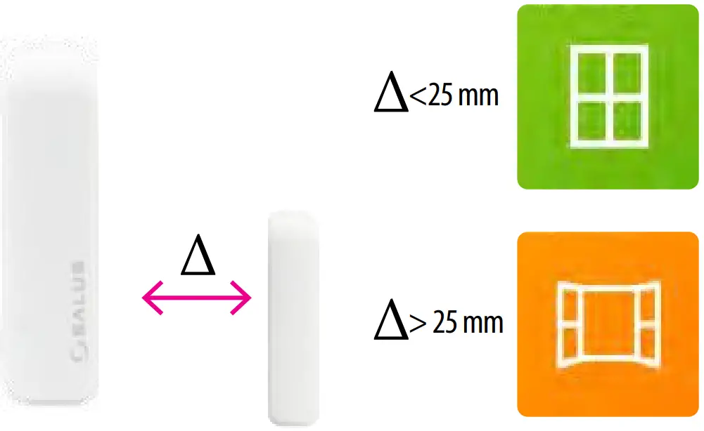 SALUS SW600 Window Door Sensor - fig 5
