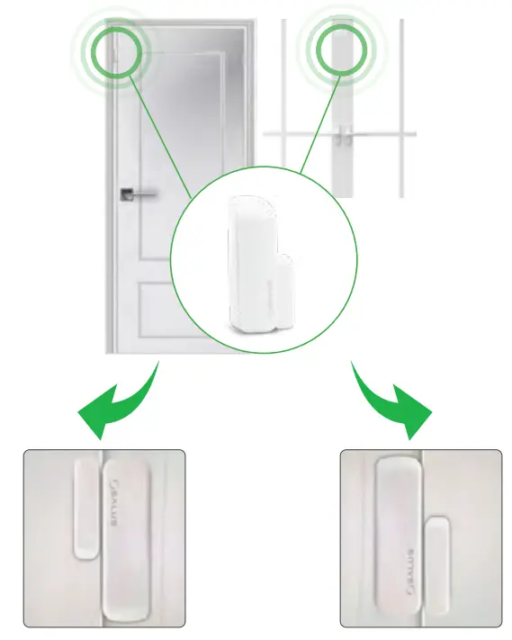 SALUS SW600 Window Door Sensor - fig