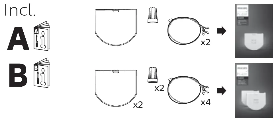 PHILIPS PHL456014 Wall Switch Module fig 1
