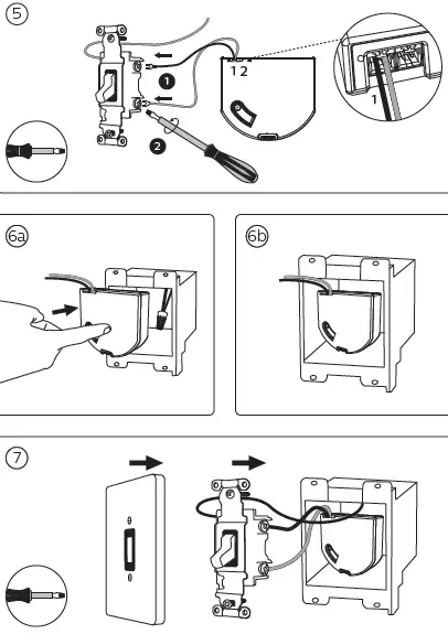 PHILIPS PHL456014 Wall Switch Module fig 10