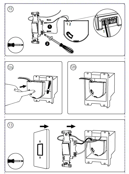 PHILIPS PHL456014 Wall Switch Module fig 13