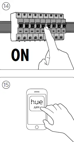 PHILIPS PHL456014 Wall Switch Module fig 14