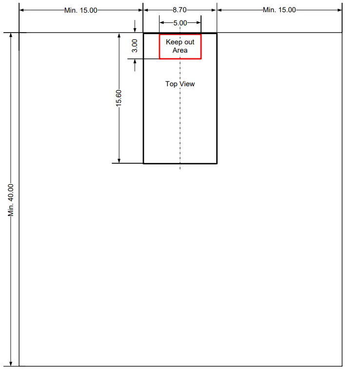 Panasonic PAN1781 Bluetooth Low Energy Module-Antenna