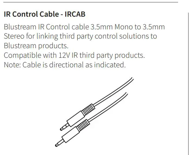 BLUSTREAM C44-KIT 4K HDMI and HDBaseT Matrix Kit User Manual - Infrared Distribution