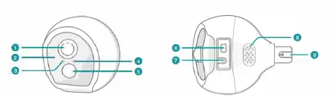Shenzhen Dayunlinks BCHC12 Wireless Home Security Battery Camera System FIG 4