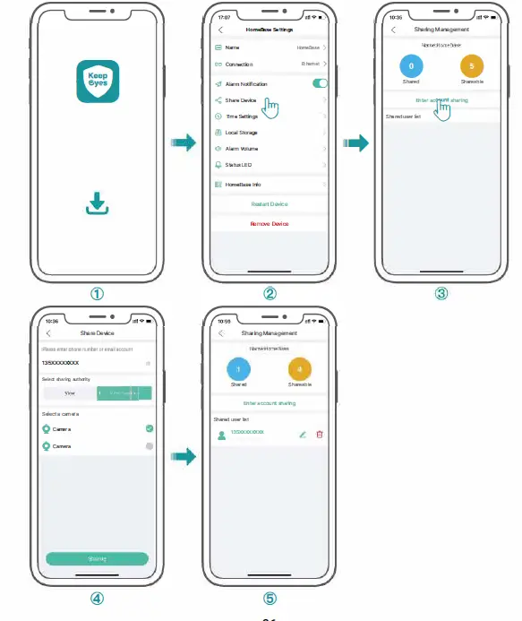 Shenzhen Dayunlinks BCHC12 Wireless Home Security Battery Camera System FIG 9