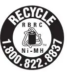 Panasonic KX-TGDA63 Additional Digital Cordless Handset Installation Guide - Recycle icon