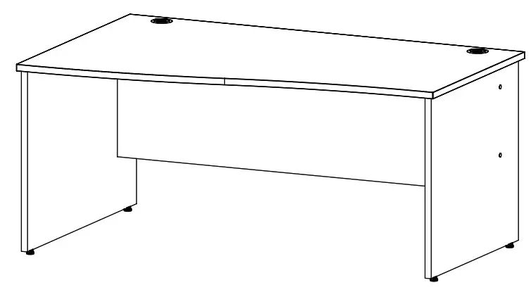 dams Shallow Desk - Step 10 .1