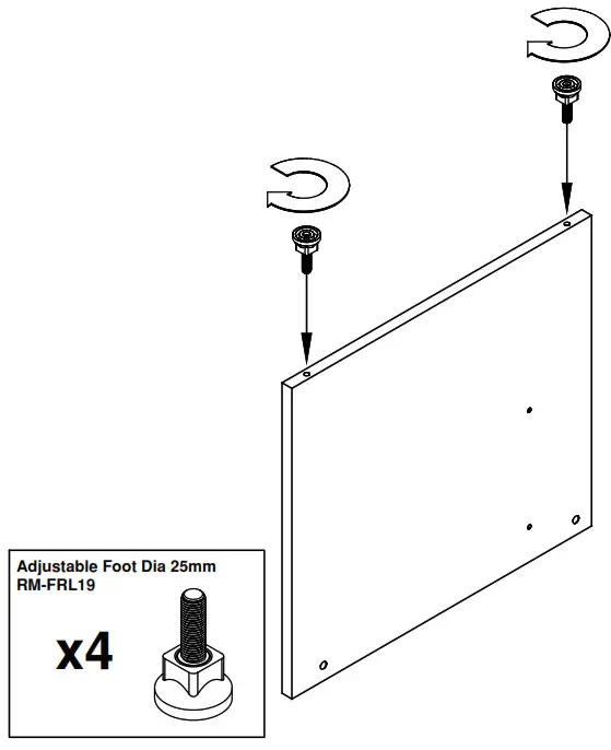 dams Shallow Desk - Step 3