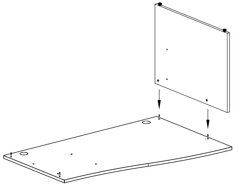 dams Shallow Desk - Step 6