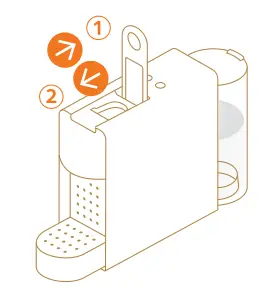 NESPRESSO EN267BAE CITIZ Coffee Machine - capsule 1