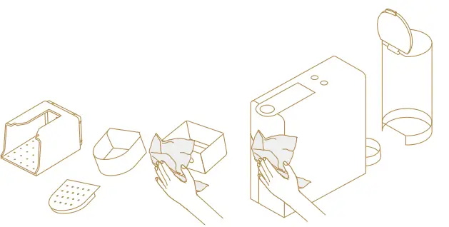 NESPRESSO EN267BAE CITIZ Coffee Machine - fresh towel