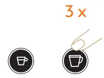 NESPRESSO EN267BAE CITIZ Coffee Machine - times