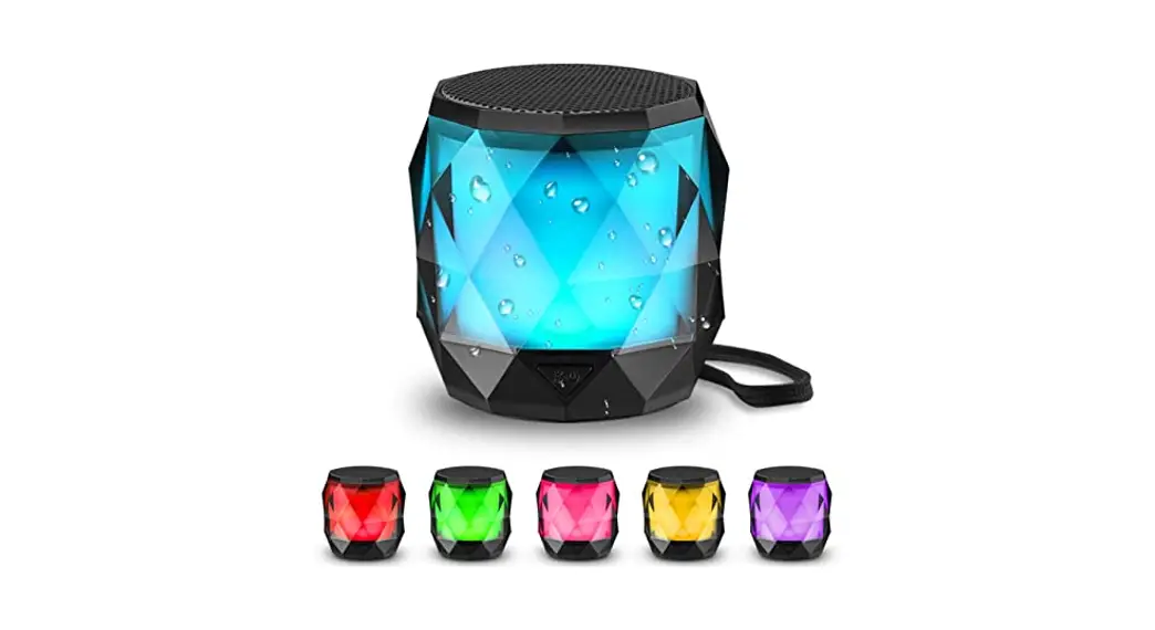 Bass Jaxx Sp-0910 Hue Led Wireless Speaker Instruction Manual
