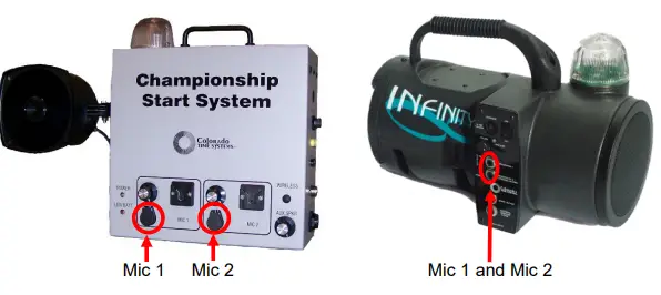 COLORADO TIME SYSTEMS M2 Start System Microphone-fig2