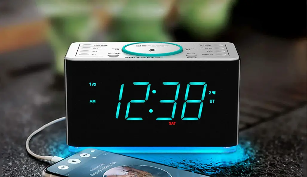 Emerson Er100401 Smartset Alarm Clock Radio With Bluetooth Speaker Owner's Manual