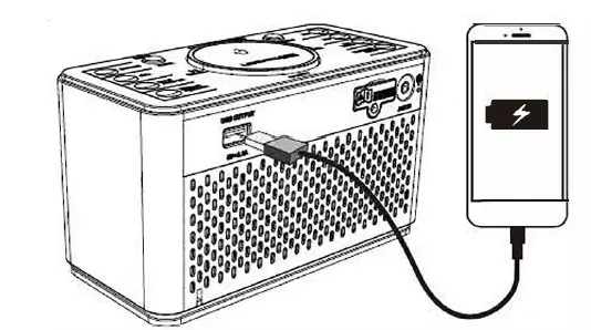 EMERSON ER100401 SmartSet Alarm Clock Radio with Bluetooth Speaker fig 10