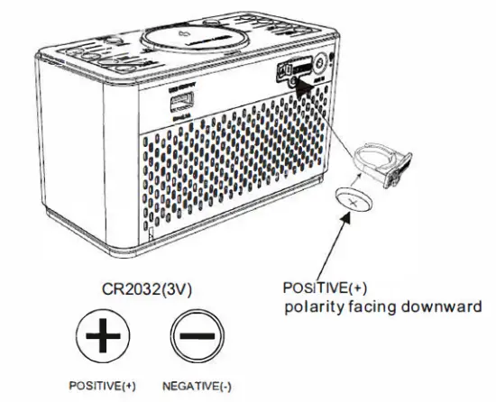 EMERSON ER100401 SmartSet Alarm Clock Radio with Bluetooth Speaker fig 13