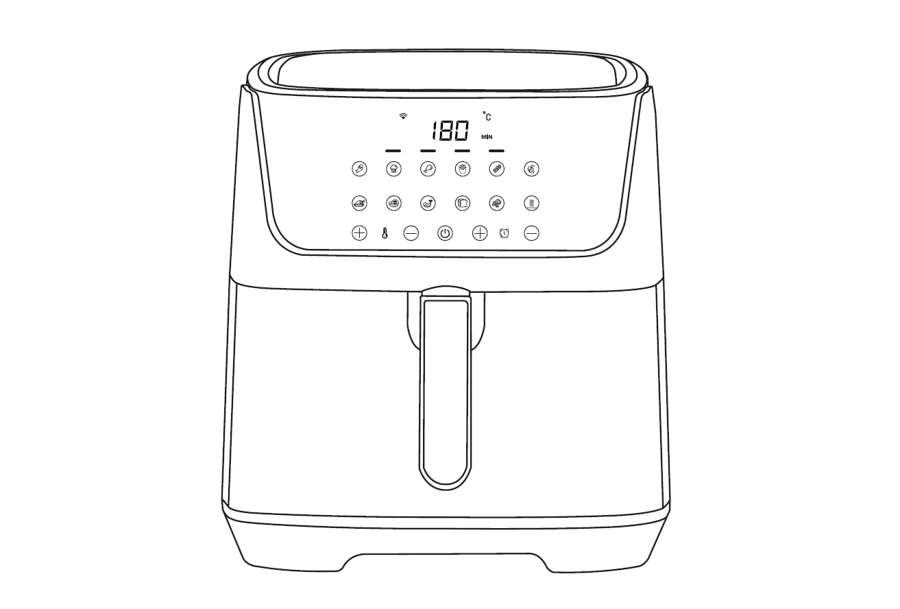 Create Cooking Accessories For Fryer Air Smart 5.5l Instructions