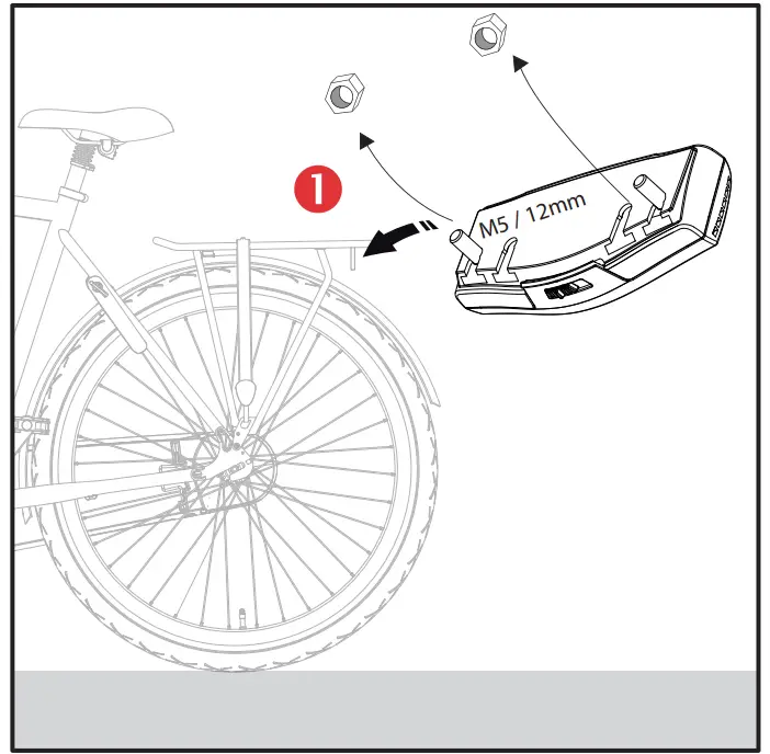 spanninga Plateo Battery Bicycle Lights Instruction Manual