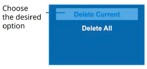 ReXING V1 Basic Dash Cam 1080P FHD DVR Car Driving Recorder - To delete