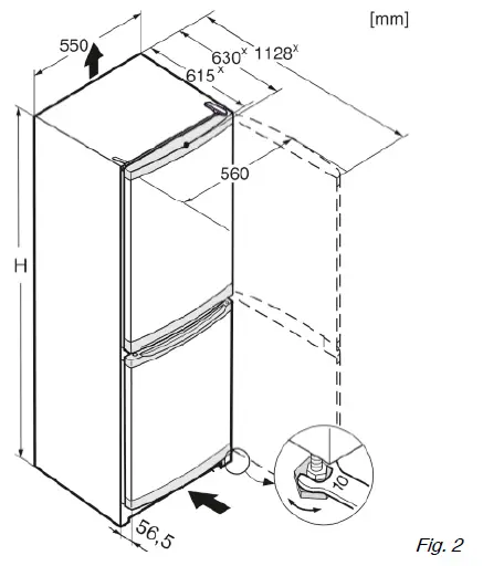 LIEBHERR-CU3331-Comfort-Fridge-Freezer-fig-2