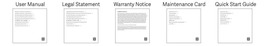 Package Contents Continued