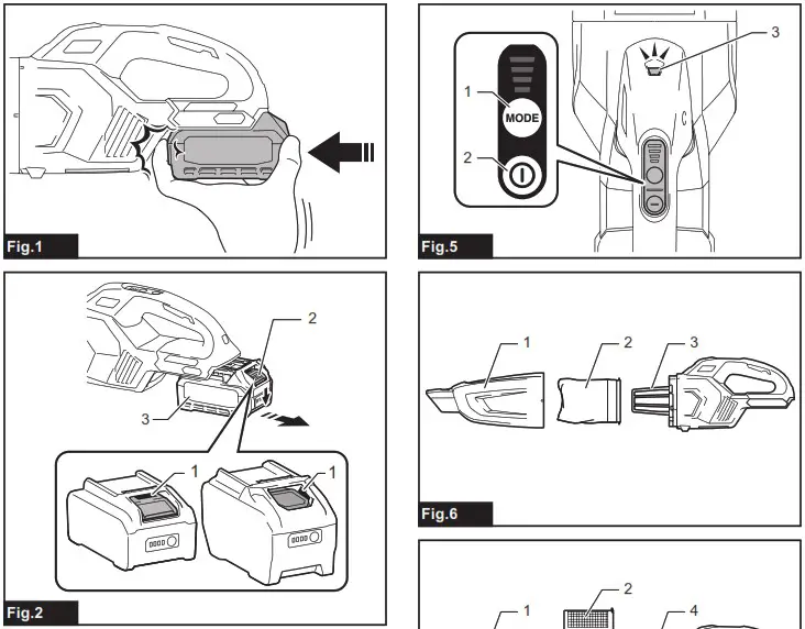 makita CL001G Cordless Cleaner - Product Overview 2