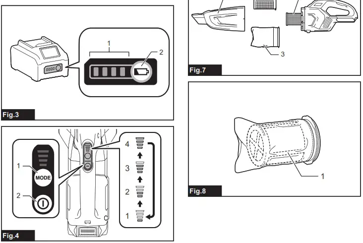 makita CL001G Cordless Cleaner - Product Overview 3