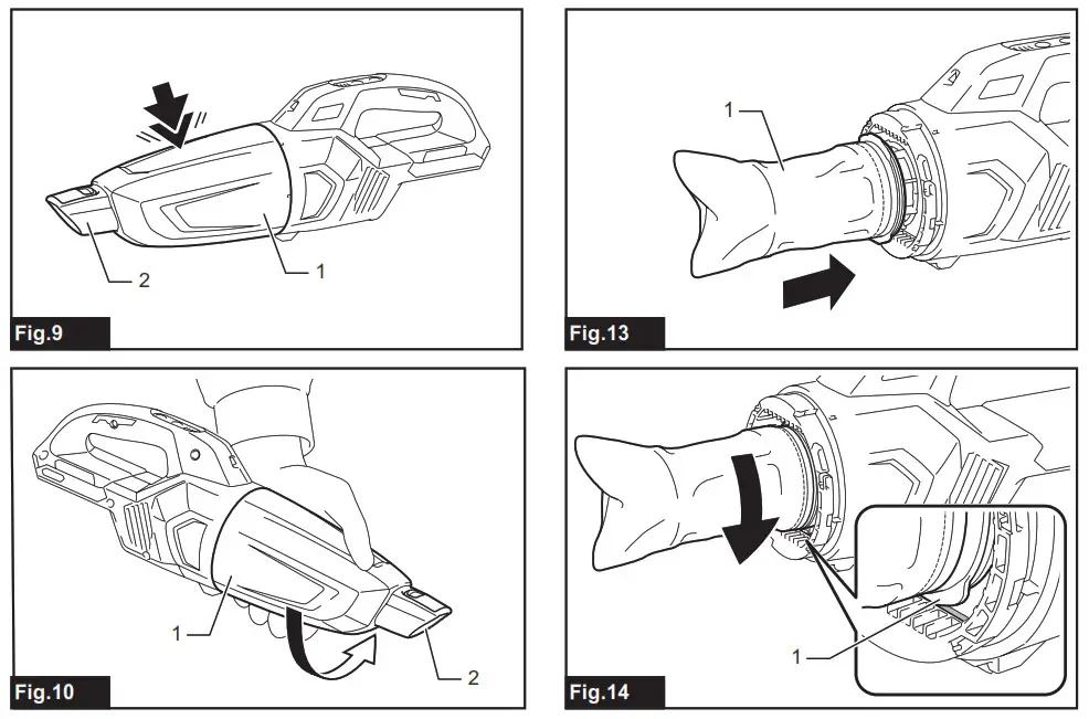 makita CL001G Cordless Cleaner - Product Overview 4
