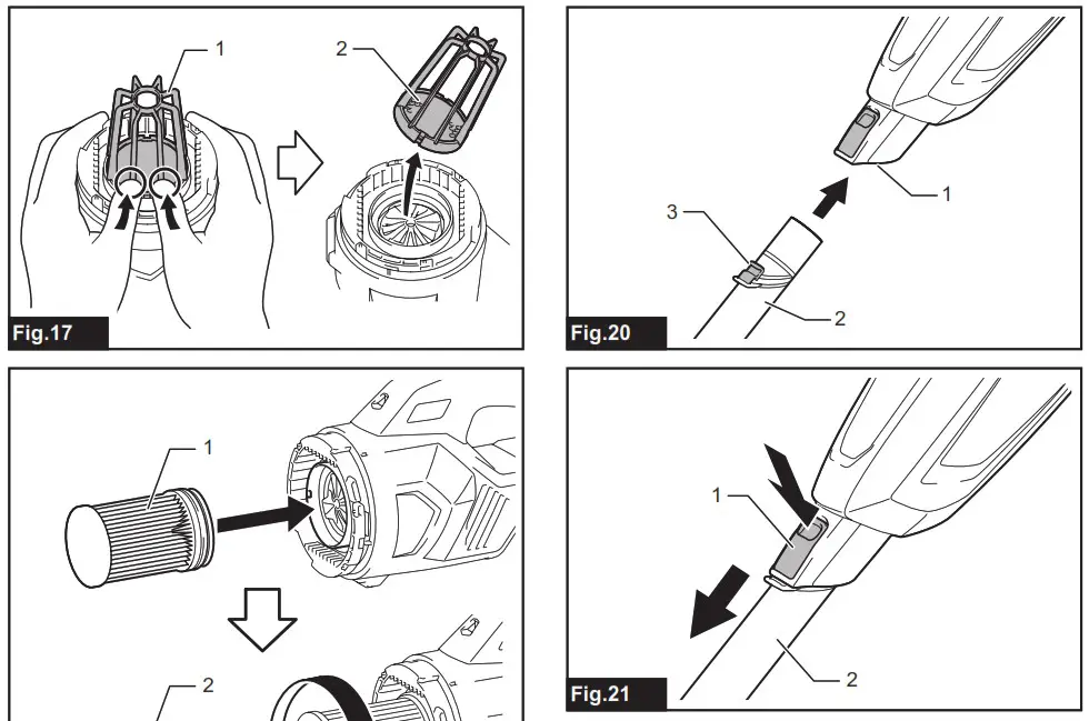 makita CL001G Cordless Cleaner - Product Overview 6