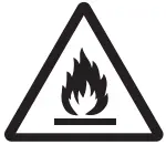 Caution, risk of fire