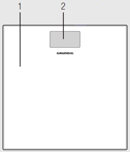 GRUNDIG PS 2111 Digital Body Weight Digital Scale - overview