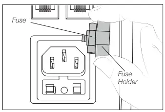 Replace a blown fuse 2