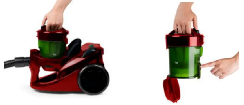 DOMO DO7279S Vacuum Cleaner - container