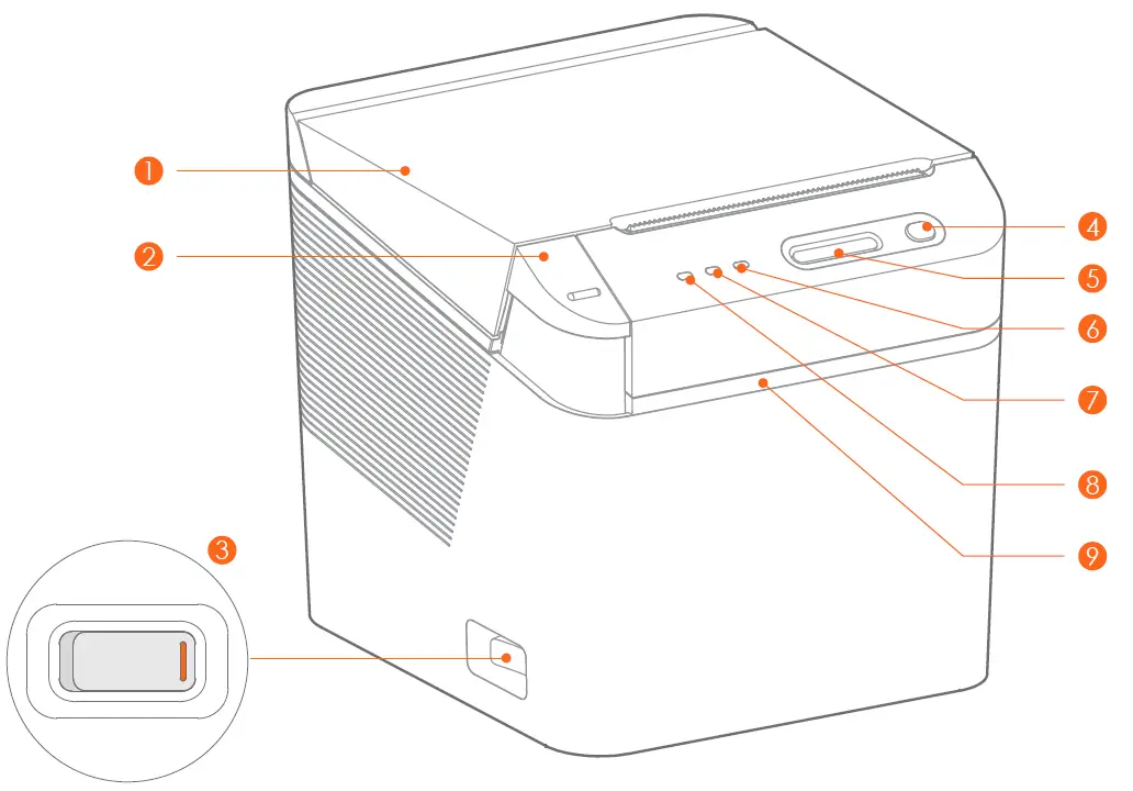 Sunmi NT311 80mm Kitchen Cloud Printer 1