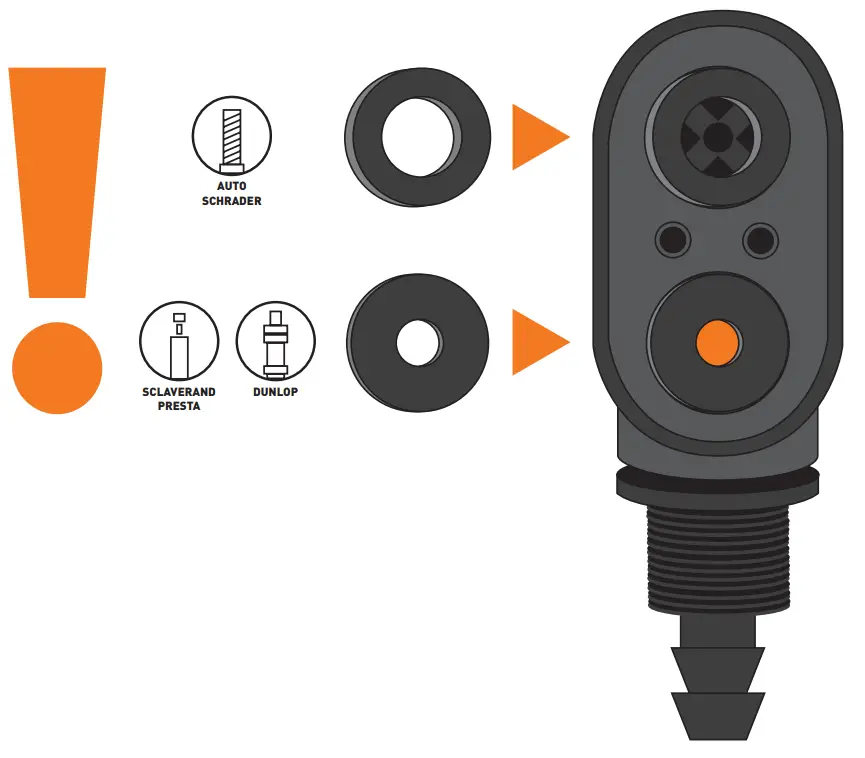 SKS GERMANY 11663 Air Motion 12.0 Floor Pump - fig 4