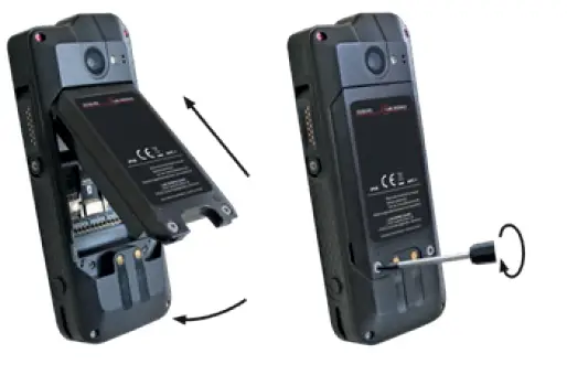 i safe MOBILE M33A01 IS330.RG Cell Phone U FIG 2