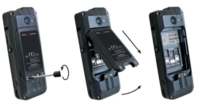 i safe MOBILE M33A01 IS330.RG Cell Phone U FIG 3