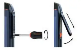 i safe MOBILE M33A01 IS330.RG Cell Phone U FIG 5