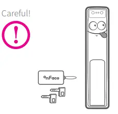 Onface 2AW4P-D5 FACE RECOGNITION DOORLOCK - Fig 3