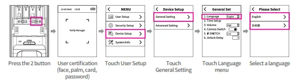 Onface 2AW4P-D5 FACE RECOGNITION DOORLOCK - Icon 3