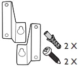 PHILIPS 2 Wall Bracket