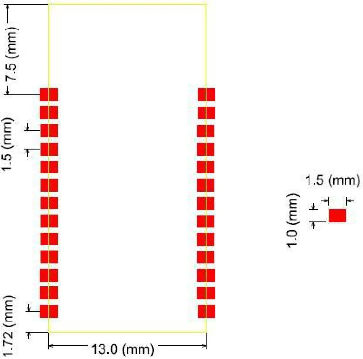 Recommended Weld Plate Size