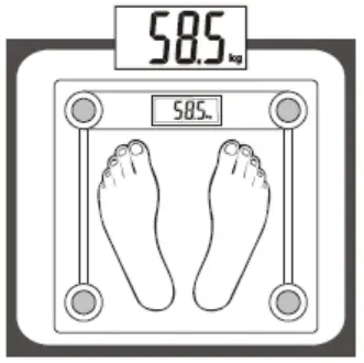 Gallet GALPEP 950 Glass Personal Scale - Description of the controls 2