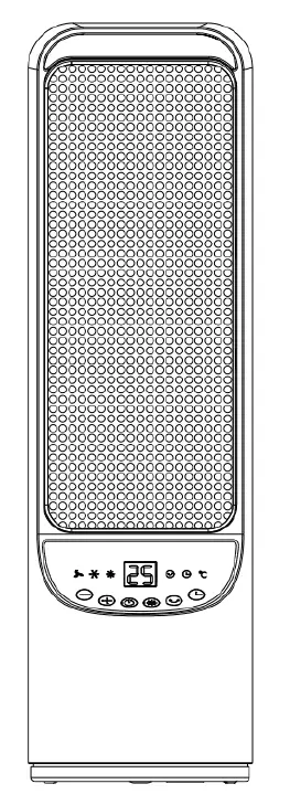 Dimplex-DHCERA20E-2kW-DC-Ceramic-Tower-Heater-Electronic-Controls-product